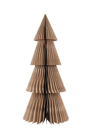 Grand sapin décoratif - Beige - 40 x 40 x 90 cm