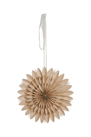 Adorno floral mural - Beige