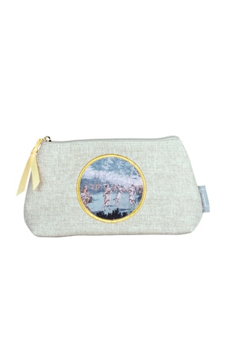 3 x Neceseres pequeños Médaillon Iles Marquises - Beige y dorado