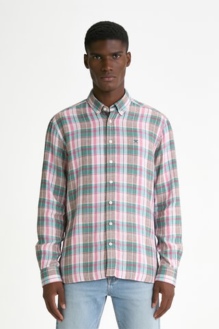 Chemise en lin - Rose