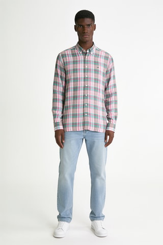 Chemise en lin - Rose