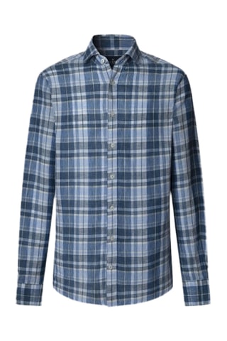 Chemise en lin - Bleu