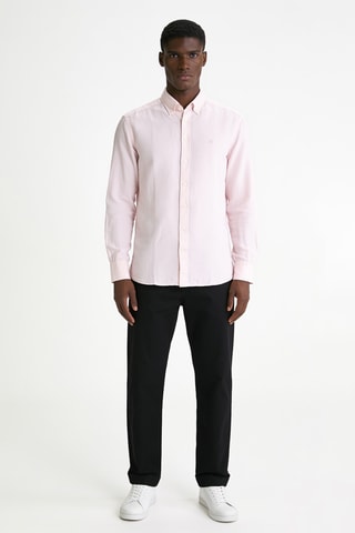 Chemise en lin - Rose