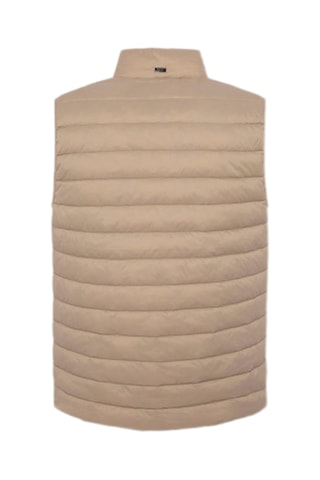 Doudoune sans manches - Beige