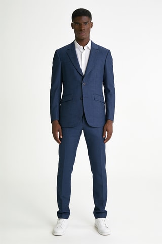 Costume en laine - Bleu