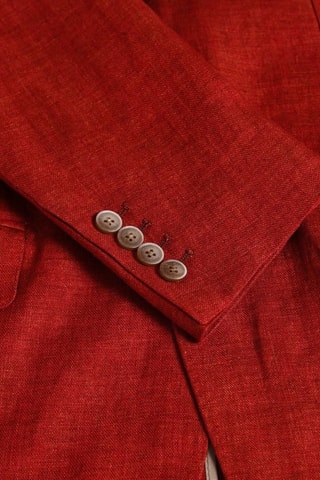 Veste de costume en lin - Rouge brique