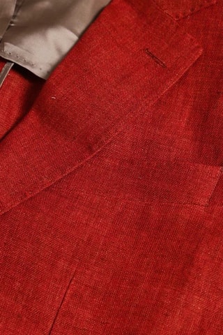 Veste de costume en lin - Rouge brique