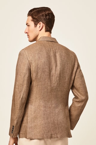 Veste de costume en lin - Beige