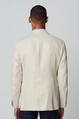Veste de costume en lin - Beige clair