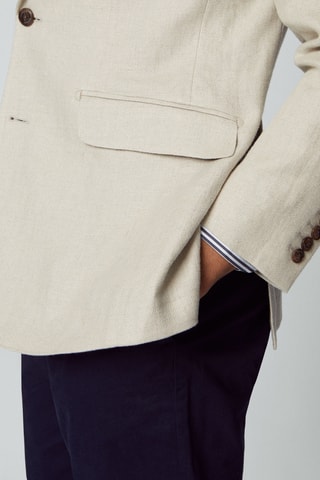 Veste de costume en lin - Beige clair