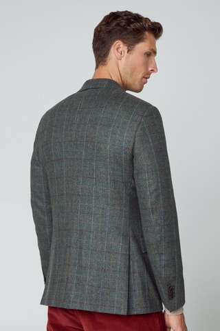 Blazer en laine et cachemire - Gris chiné
