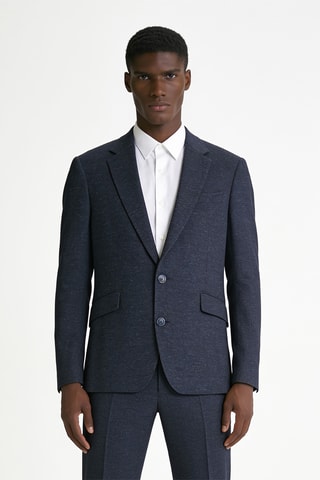 Veste de costume - Bleu marine chiné