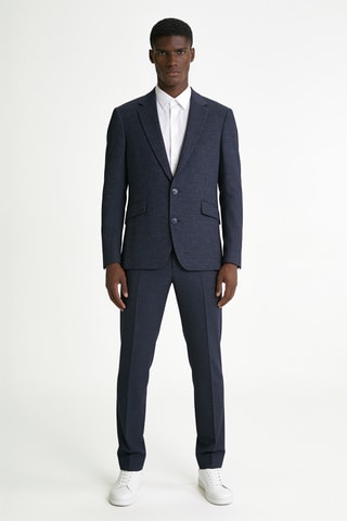 Veste de costume - Bleu marine chiné
