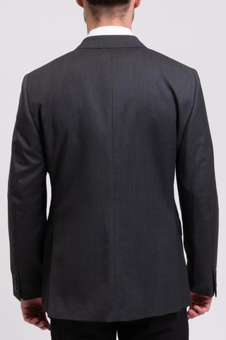 Veste de costume en laine - Gris foncé
