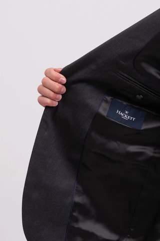 Veste de costume en laine - Gris foncé