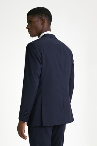 Veste de costume en laine - Bleu marine