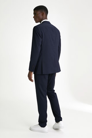 Veste de costume en laine - Bleu marine