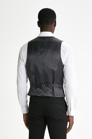 Gilet de costume en laine - Gris