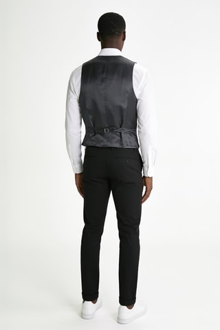 Gilet de costume en laine - Gris