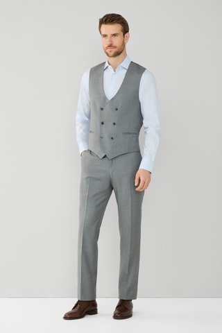 Gilet de costume en laine - Gris clair