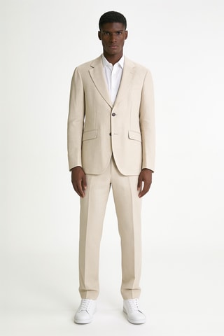 Veste de costume en lin - Beige