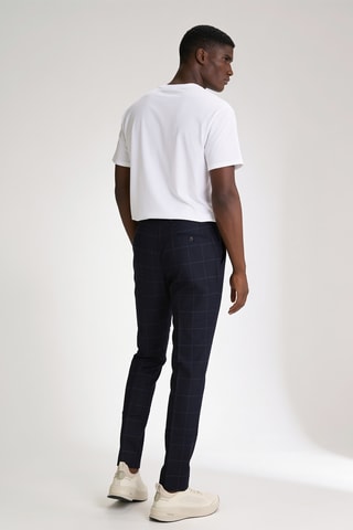 Pantalon de costume en laine - Bleu marine
