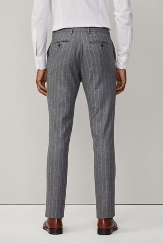 Pantalon de costume en laine et cachemire - Gris