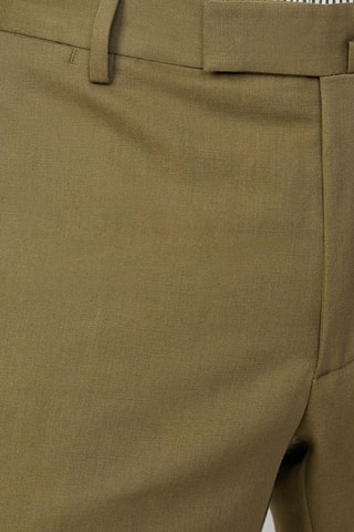 Pantalon de costume en lin - Kaki