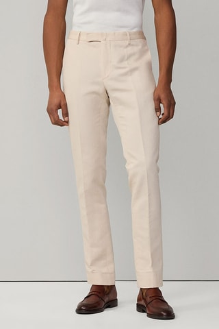 Pantalon de costume en lin - Beige