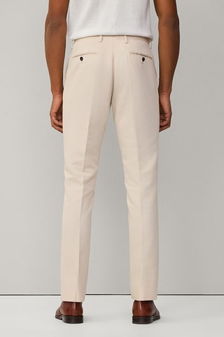 Pantalon de costume en lin - Beige