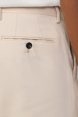 Pantalon de costume en lin - Beige