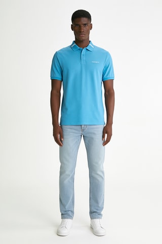 Polo - Bleu turquoise