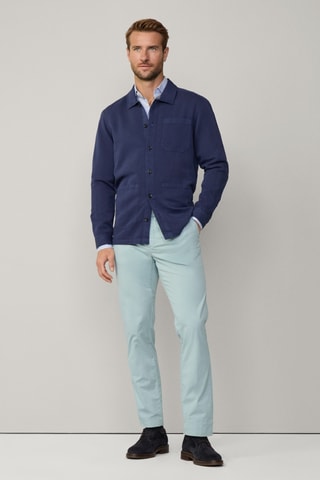 Surchemise en lin - Bleu marine