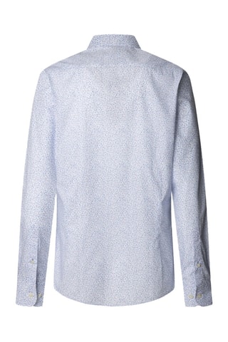Chemise - Ciel et blanc