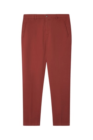 Pantalon - Rouge brique