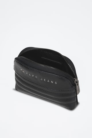 Porte-monnaie Biker - Noir