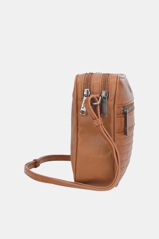 Sac bandoulière Biker - Marron