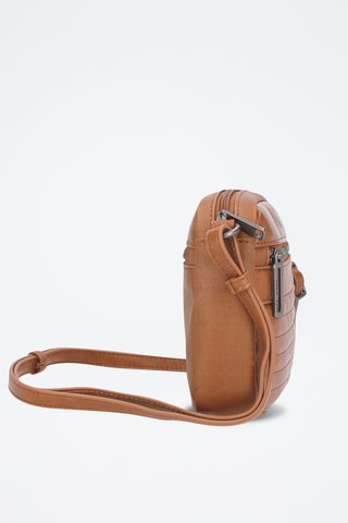 Sac bandoulière Biker - Marron