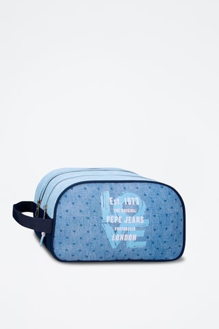Trousse Noni Denim - Bleu