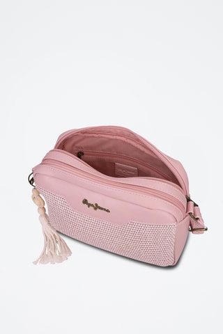 Sac bandoulière Clara - Rose clair