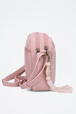 Sac bandoulière Clara - Rose clair