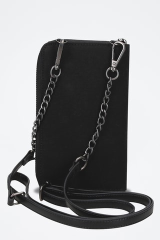 Sac bandoulière Biker - Noir