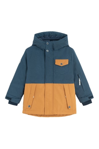Veste de ski à capuche - Bleu