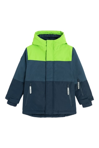 Veste de ski à capuche - Bleu