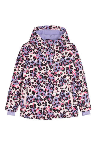 Veste à capuche - Rose et violet