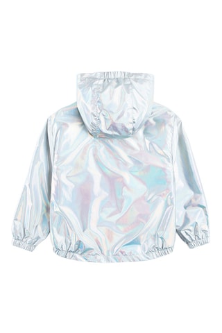 Veste à capuche - Argenté