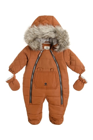 Combipilote à capuche Camel