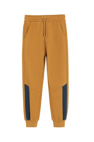 2 pantalons - Noir et camel