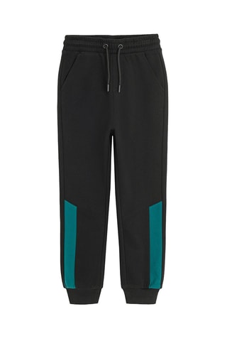 2 pantalons - Noir et camel