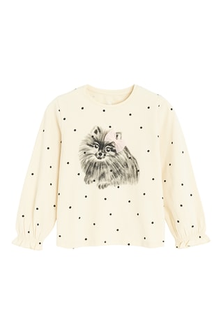 T-shirt - Beige